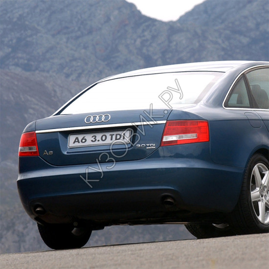 Бампер задний в цвет кузова Audi A6 C6 (2004-2008) Бампер задний в цвет кузова Audi A6 C6 (2004-2008)