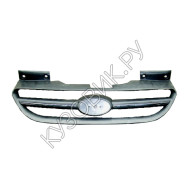 Решетка радиатора с хромированным молдингом Hyundai Getz (2005-) рестайлинг