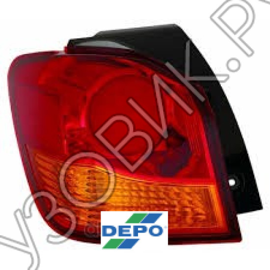 Фонарь левый задний в крыло Mitsubishi ASX (2010-) DEPO