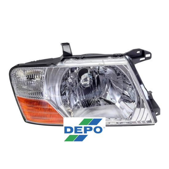 Фара правая Mitsubishi Pajero 3 (1999-2006) DEPO