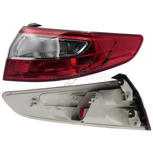 Фонарь задний RENAULT FLUENCE 10-17 прав DEPO