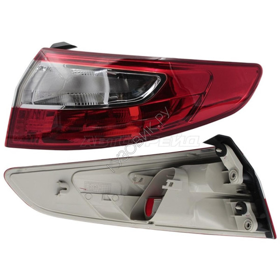Фонарь задний RENAULT FLUENCE 10-17 прав DEPO