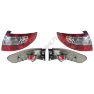 Фонари задние Рено Флюенс Renault Fluence (2009-2013) комплект 2 штуки левый и правый MARS высокое качество