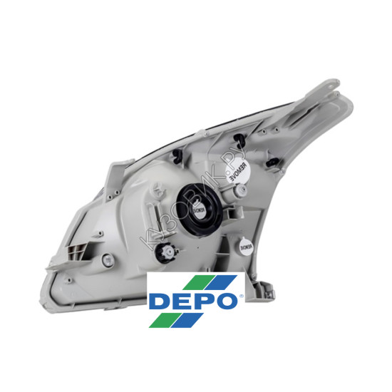 Фара правая Toyota Land Cruiser Prado 120 (2002-2009) DEPO