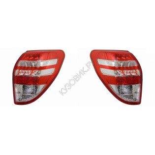 Фонари задние Тойота Рав4 Toyota Rav4 3 XA30 (2009-) комплект 2 штуки левый и правый SAT высокое качество